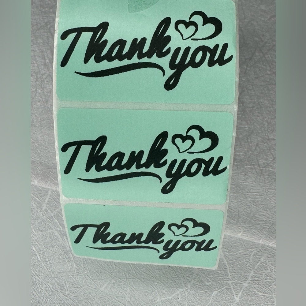 Thank You Stickers for Small Business | 100 Self-Adhesive label sticker - Picture 12 of 12